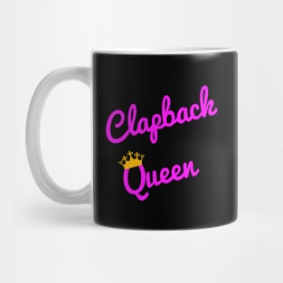 Clapback Queen Crown Pink Mug